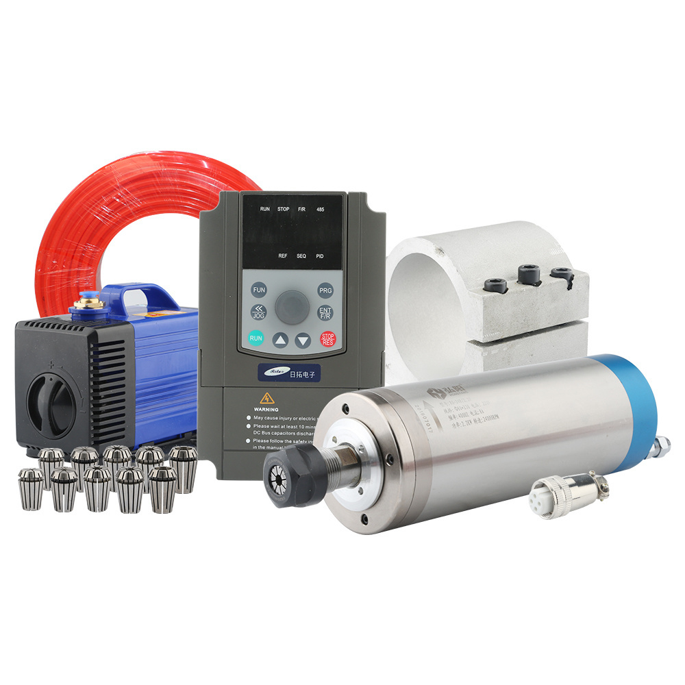 2.2Kw Water Cooled Spindle Kit Vfd - CNC 라우터 키트 2.2kW ER20 수냉식