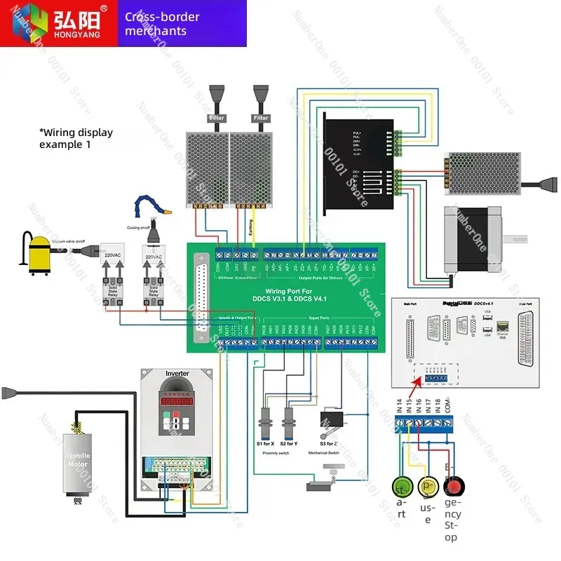 DDCS V4.1, V3.1 CNC 컨트롤러, 4축 오 - Ddcs V4.1 4 Axis Cnc Offline Controller 리뷰 및 가격